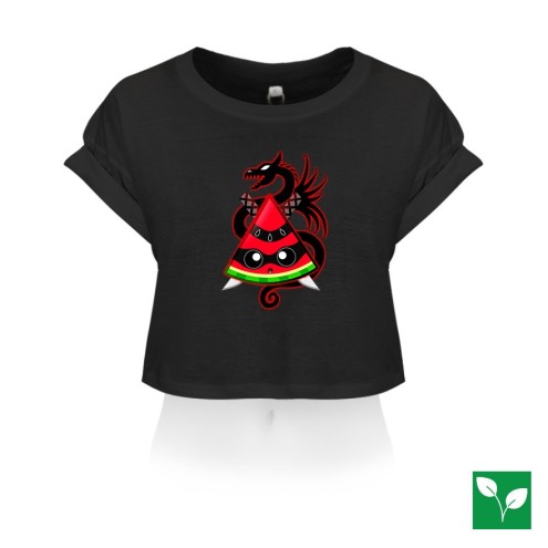 Maglietta Juicy Ninja Organic Crop donna