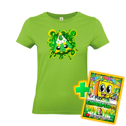 Saftig 6. Geburtstag T-Shirt women