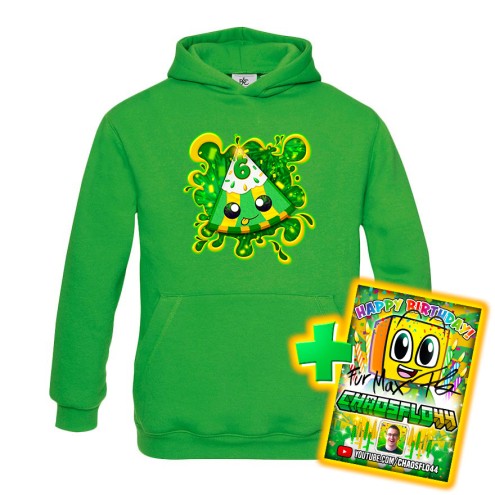 Saftig 6. Geburtstag Basic Hoodie kids