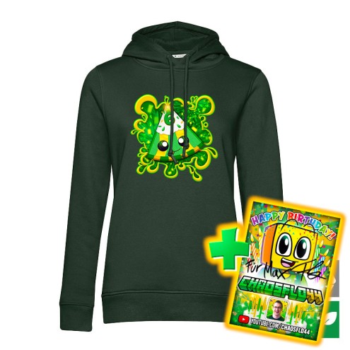 Saftig 6. Geburtstag Organic Hoodie women