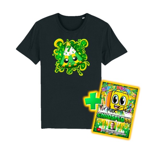 Saftig 7. Geburtstag Bio T-Shirt unisex
