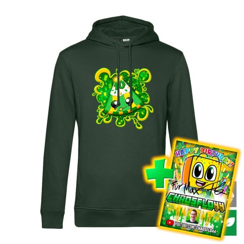 Saftig 10. Geburtstag Organic Hoodie