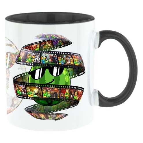 Alle Serien Bi-Color Tasse schwarz