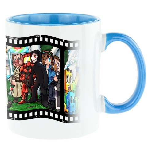 Utopia Bi-Color Tasse hellblau