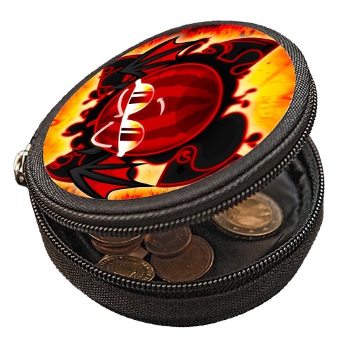Team Melone Dunkel Hades Mini-Geldbeutel