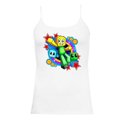 CHAOSFLO STAR Girlie Spaghetti-Top