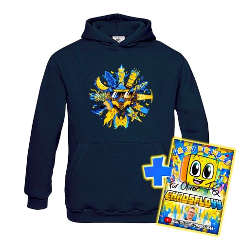 Totem 7. Geburtstag Basic Hoodie kids