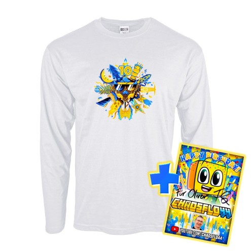Totem 10. Geburtstag Baumwoll Langarm Shirt