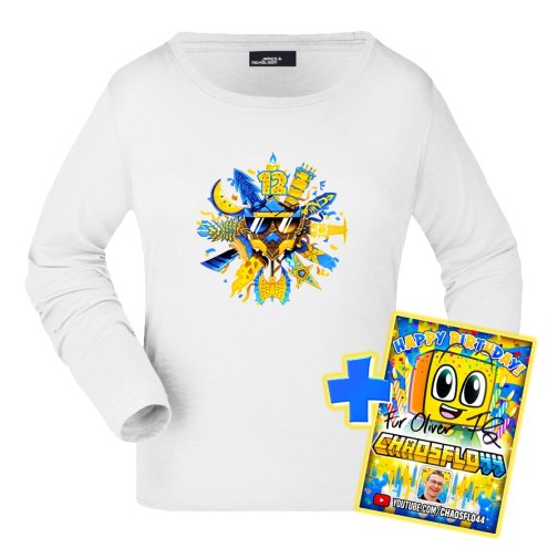 Totem 12. Geburtstag Baumwoll Langarm Shirt women