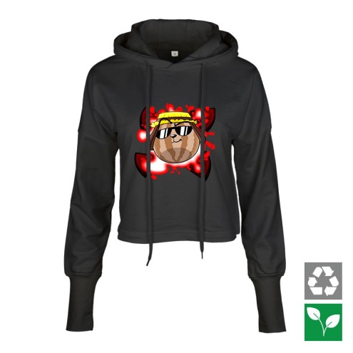 Team Melone Billy Cropped Hoodie women