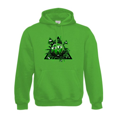 Team Melone Dunkel Illuminati Basic Hoodie