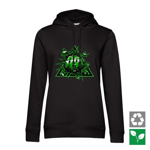 Team Melone Dunkel Illuminati Organic Hoodie women