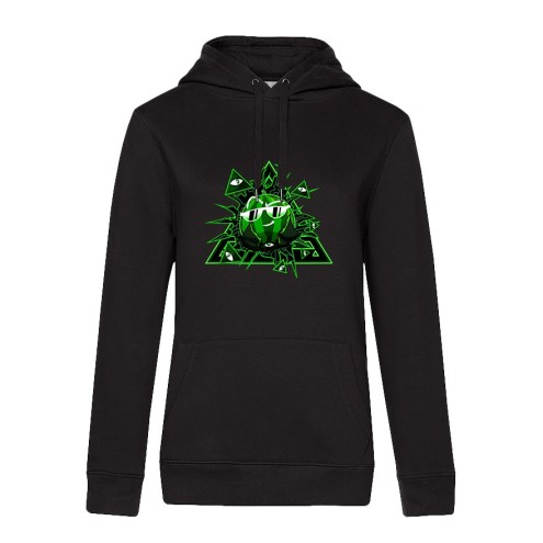 Team Melone Dunkel Illuminati Premium Hoodie women