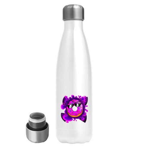 Team Melone DONUT Edelstahl Trinkflasche 500ml