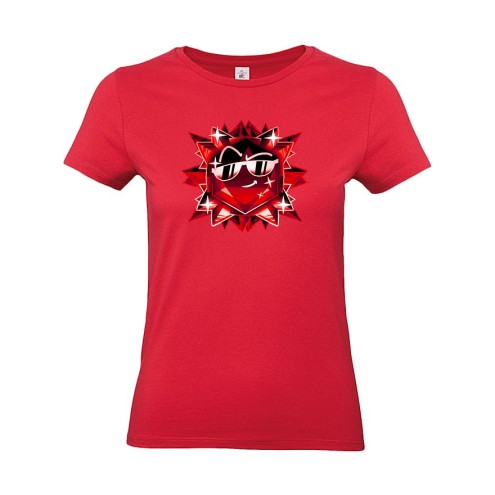 Team Melone Dunkel Rubin T-Shirt women