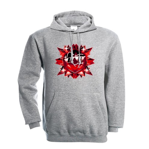 Team Melone Dunkel Rubin Basic Hoodie