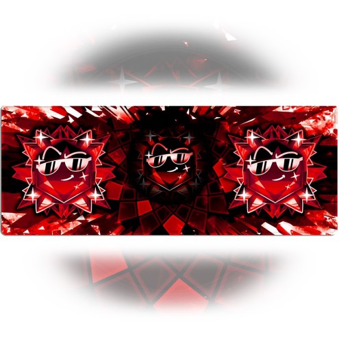 Team Melone Dunkel Rubin GamingPad