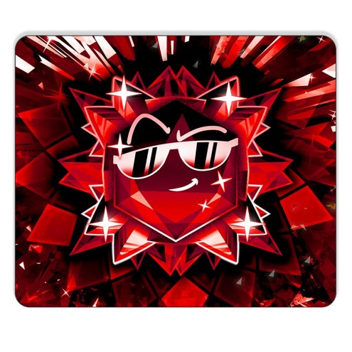 Team Melone Dunkel Rubin MousePad