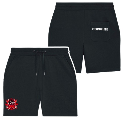 Team Melone Dunkel Rubin Trainer Joggingshorts