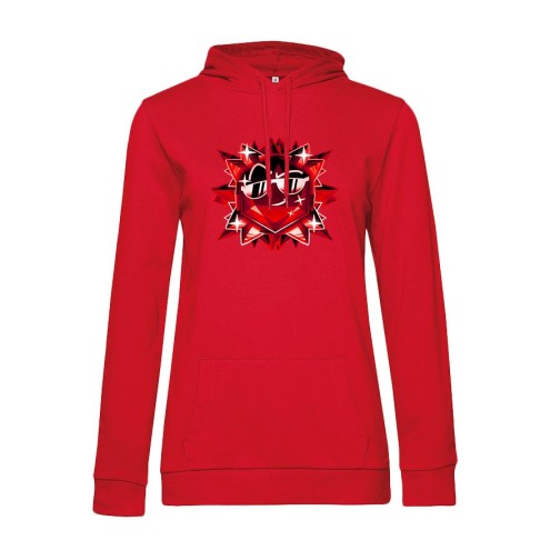 Team Melone Dunkel Rubin Sommer Hoodie women