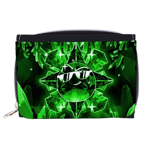 Team Melone Dunkel Smaragd Brieftasche / Geldbörse