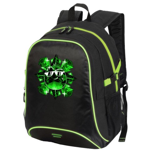 Team Melone Dunkel Smaragd Freizeitrucksack