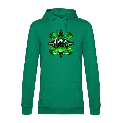 Team Melone Dunkel Smaragd Sommer Hoodie