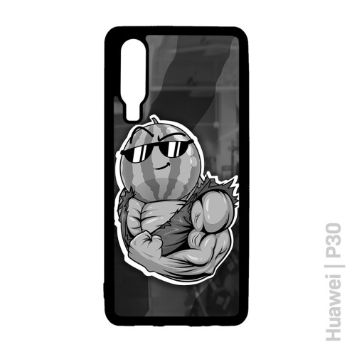 Team Melone Fitness GRAY Handyhülle schwarz