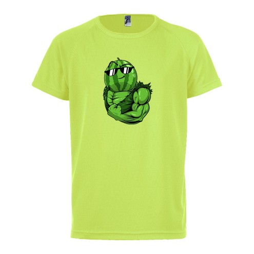 Team Melone Fitness GREEN Sport-Shirt
