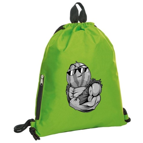 Team Melone Fitness GREEN Badebeutel