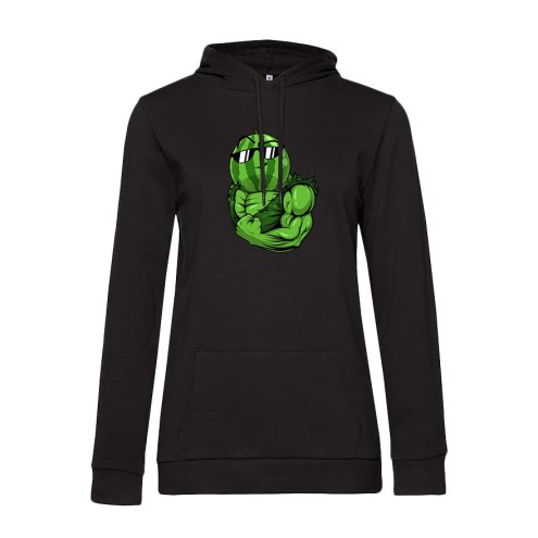 Team Melone Fitness GREEN Sommer Hoodie women