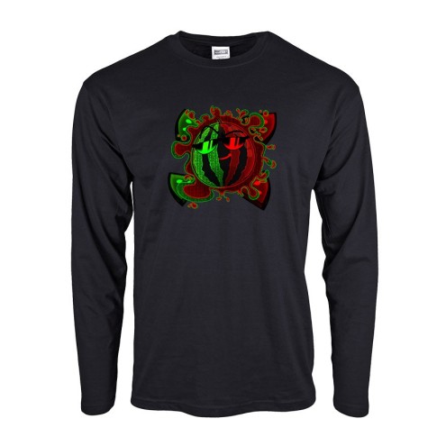 Team Melone Hacker Baumwoll Langarm Shirt