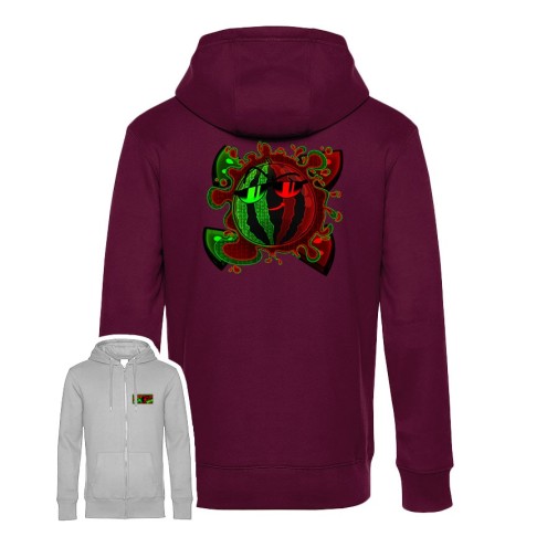 Team Melone Hacker Premium Zipped Hoodie