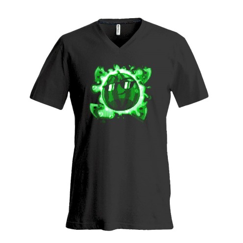 Team Melone Hacker Pixel Premium V-Neck T-Shirt