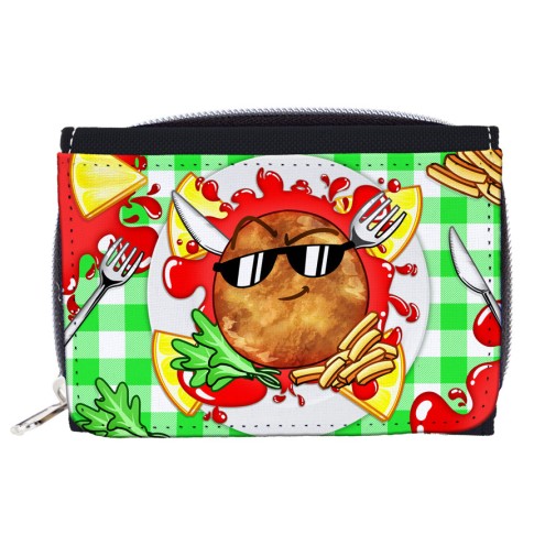 Team Melone Schnitzel Brieftasche / Geldbörse
