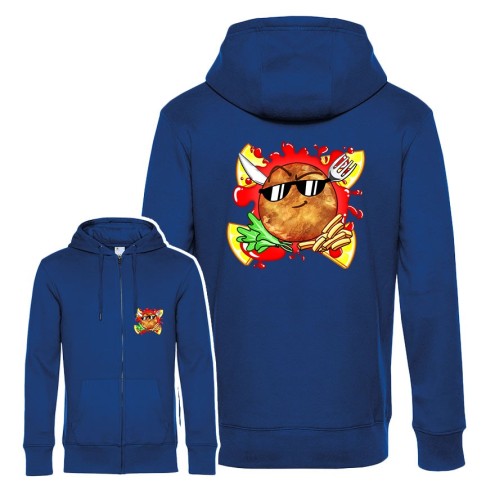 Team Melone Schnitzel Premium Zipped Hoodie