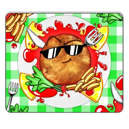 Team Melone Schnitzel Mousepad