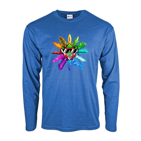 Totem Baumwoll Langarm Shirt
