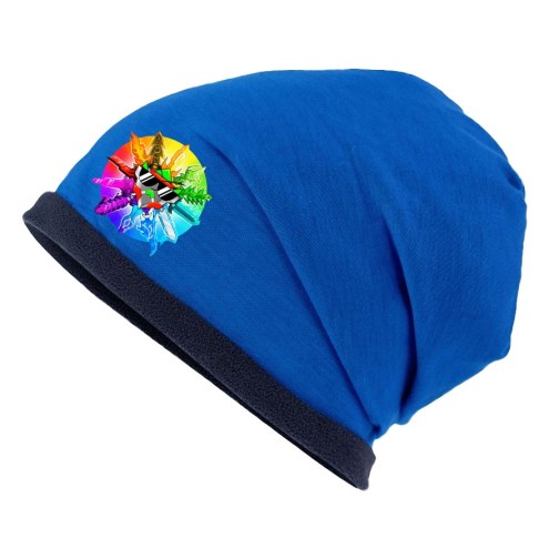 Totem Beanie Mütze mit Fleece