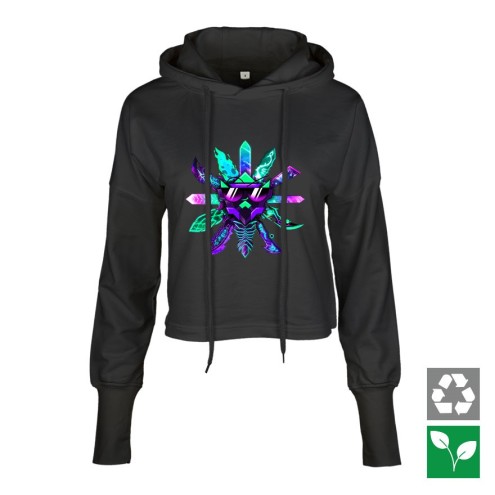 Totem Galaxy Cropped Hoodie women