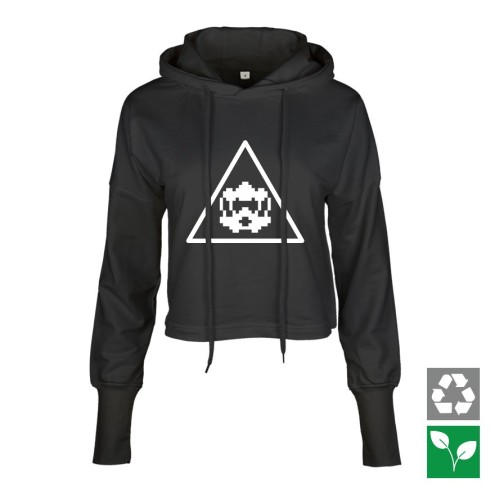 Totemsucht Modern Cropped Hoodie women