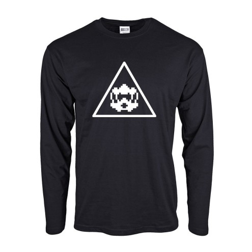 Totemsucht Modern Baumwoll Langarm Shirt