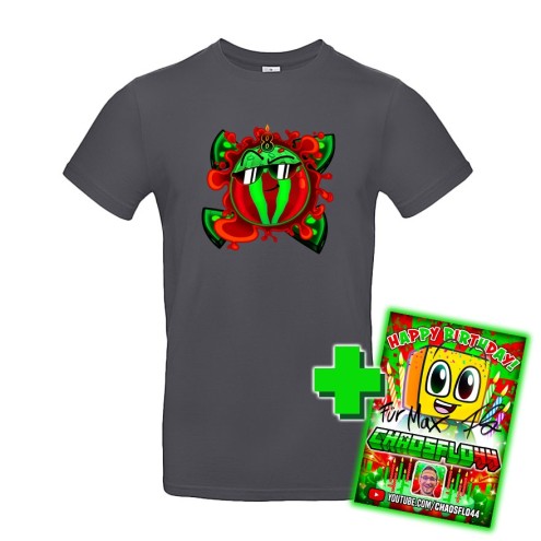 Team Melone RED 8. Geburtstag T-Shirt