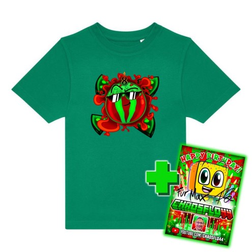 Team Melone RED 8. Geburtstag T-Shirt kids
