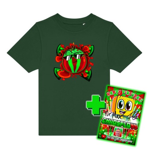 Team Melone RED 9. Geburtstag T-Shirt kids