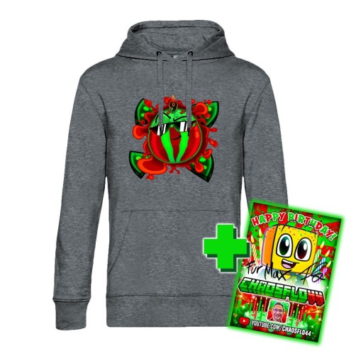 Team Melone RED 9. Geburtstag Premium Hoodie