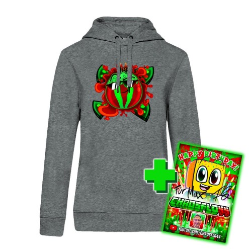 Team Melone RED 14. Geburtstag Premium Hoodie women